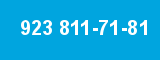 923 811-71-81 923 811-71-81